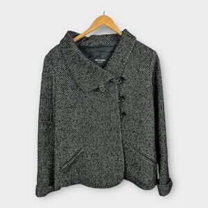 Mer Du Nord Womens size 40 Blazer Jacket Cotton Wool